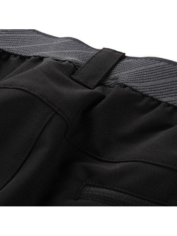 ALPINE PRO Pánske rýchloschnúce nohavice s cool dry ALPINE PRO RAMEL 2 black