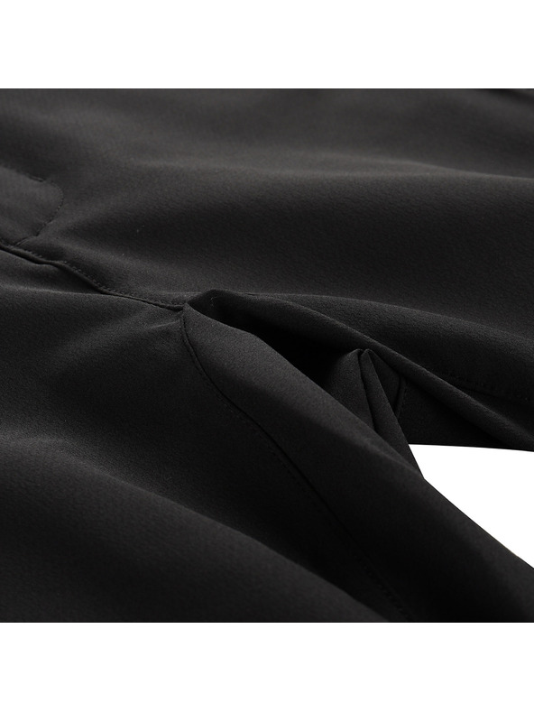 ALPINE PRO Pánske rýchloschnúce nohavice s cool dry ALPINE PRO RAMEL 2 black