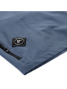 ALPINE PRO Pánske rýchloschnúce krátke nohavice ALPINE PRO ZAMB 4 dk.metal blue