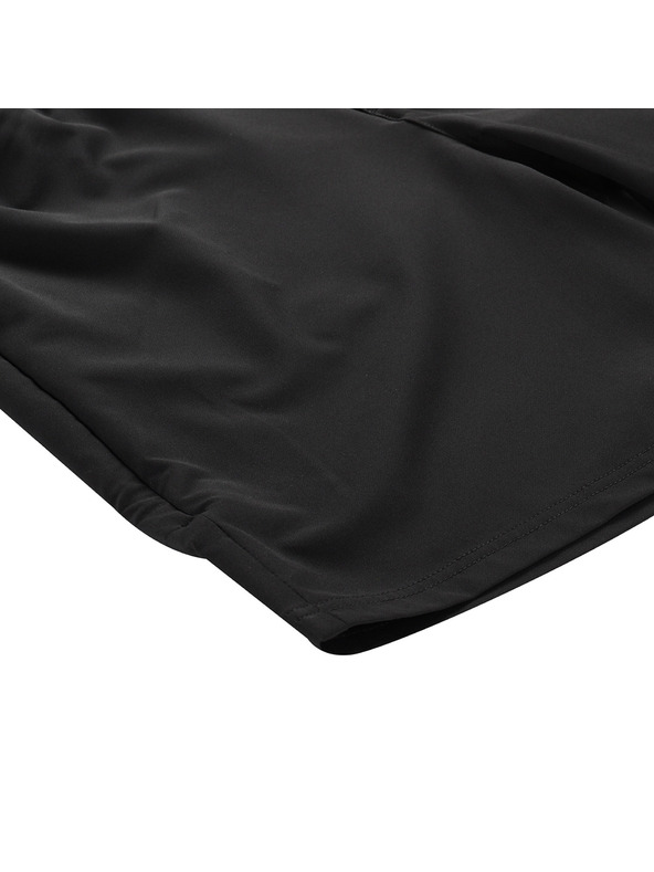 ALPINE PRO Pánske softshellové kraťasy s cool dry ALPINE PRO BAK 2 black