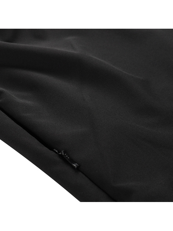 ALPINE PRO Pánske softshellové kraťasy s cool dry ALPINE PRO BAK 2 black