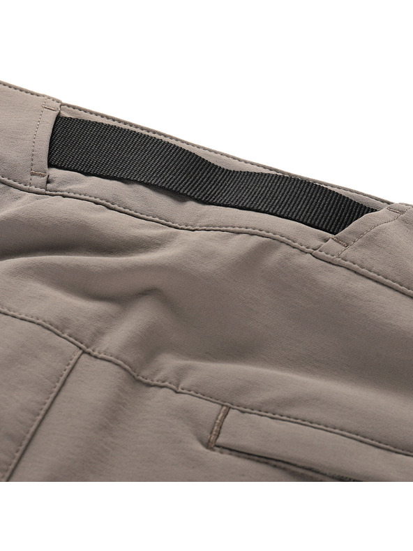 ALPINE PRO Pánske softshellové nohavice ALPINE PRO AKAN 3 driftwood