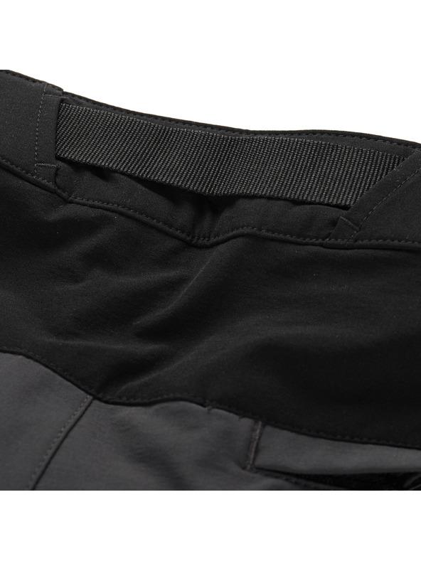 ALPINE PRO Pánske softshellové nohavice ALPINE PRO AKAN 3 black