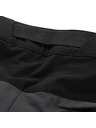 ALPINE PRO Pánske softshellové nohavice ALPINE PRO AKAN 3 black