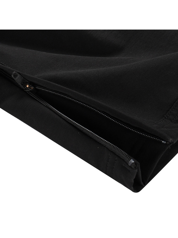 ALPINE PRO Pánske softshellové nohavice ALPINE PRO AKAN 3 black