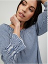 Orsay Modrá pruhovaná blúzka ORSAY
