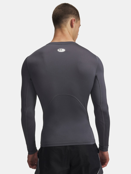 Under Armour Pánske tričko Under Armour UA HG Armour Comp LS-GRY