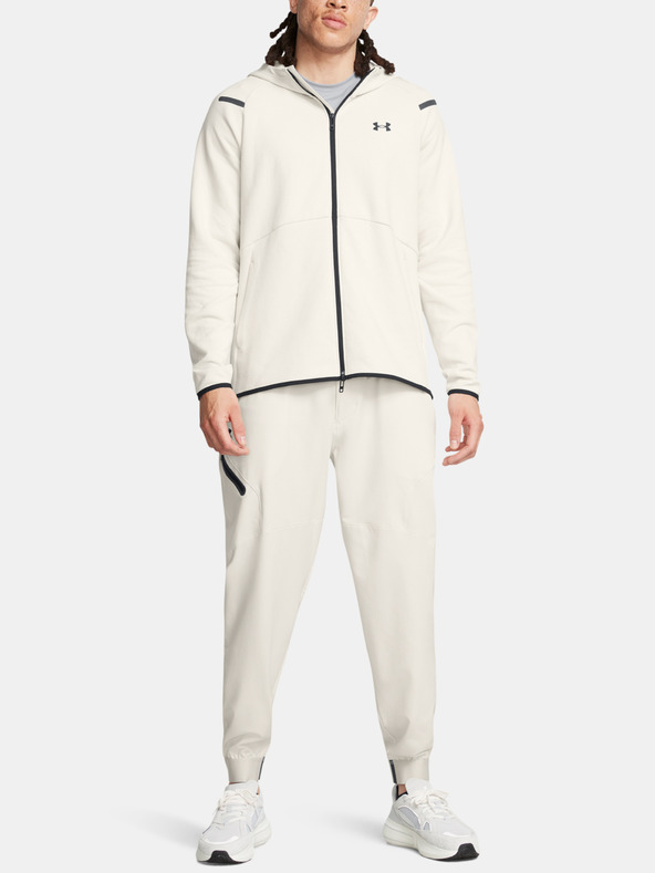 Under Armour Pánske tepláky Under Armour UA Unstoppable Joggers-WHT