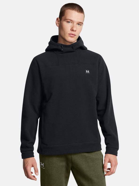 Under Armour Pánska mikina Under Armour UA Expanse Fleece Hoodie-BLK