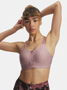 Under Armour Dámska podprsenka Under Armour UA Infinity High Zip 2.0 Bra-PNK