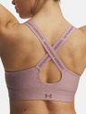 Under Armour Dámska podprsenka Under Armour UA Infinity High Zip 2.0 Bra-PNK