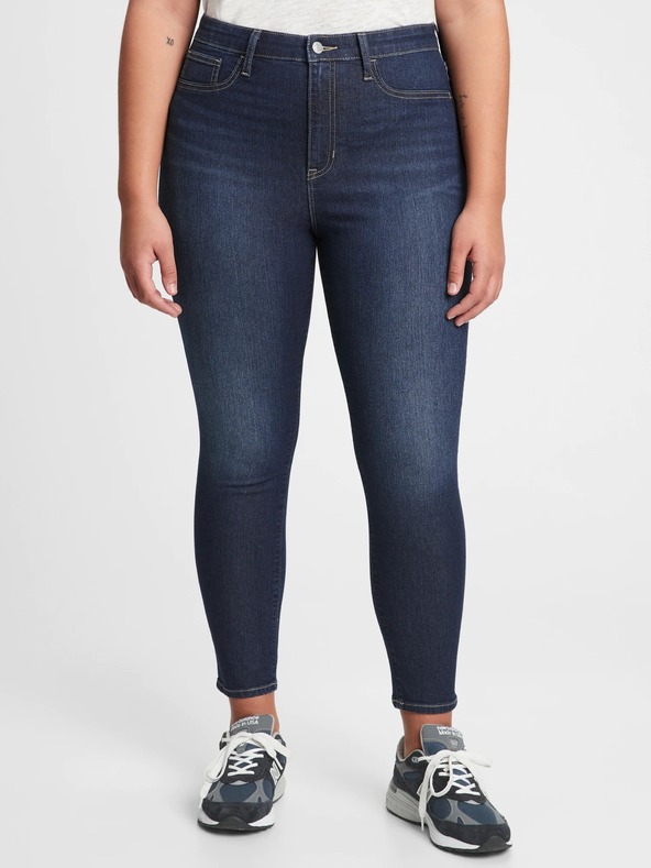 GAP Džínsy High Rise Favorite Jeggings GAP