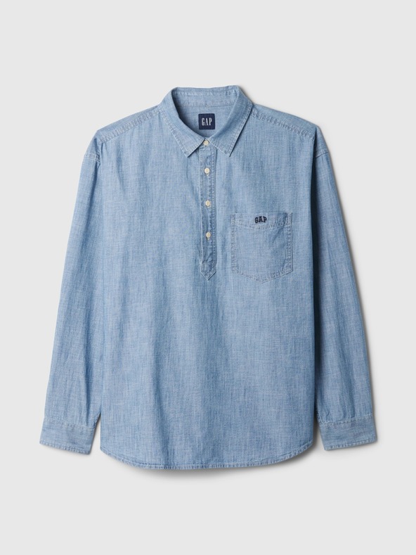 GAP Chambray košela s logom GAP
