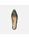 Geox Čierne dámske balerínky Geox Giselda 15