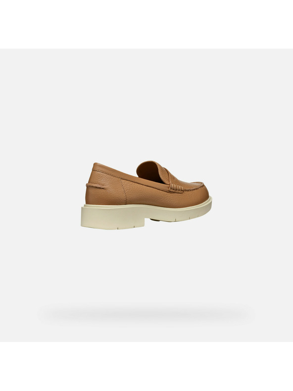 Geox Béžové dámske mokasíny Geox Spherica EC1