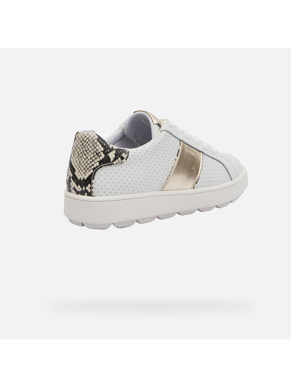 Geox Biele dámske tenisky Geox Spherica ECUB-1