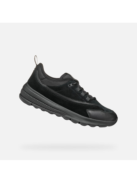 Geox Čierne pánske tenisky Geox Spherica Actif