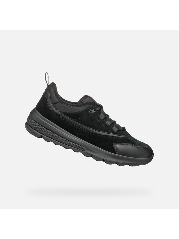 Geox Čierne pánske tenisky Geox Spherica Actif