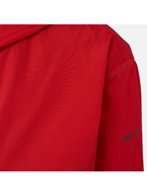Geox Červená pánska bunda Geox Jharrod
