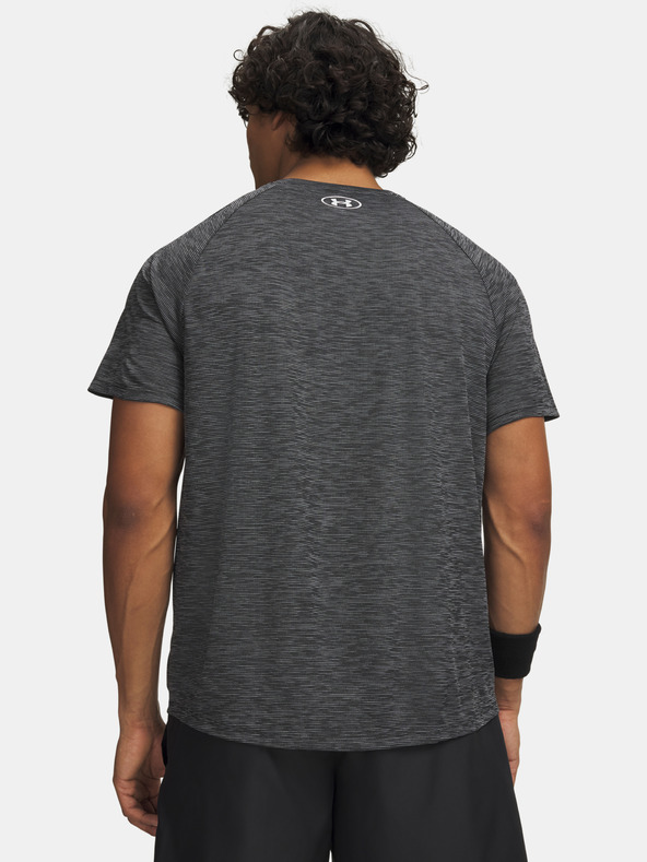 Under Armour Pánske tričko Under Armour UA Tech Textured SS-BLK