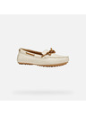 Geox Béžové dámske mokasíny Geox Kalistena