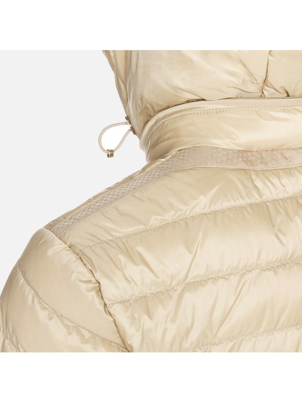 Geox Béžová dámska páperová bunda Geox Jaysen