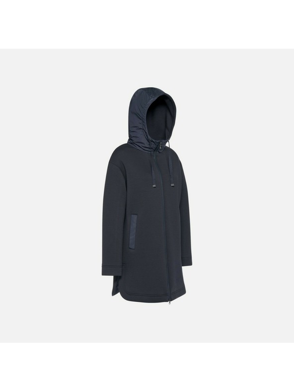 Geox Tmavomodrá dámska parka Geox Sweater