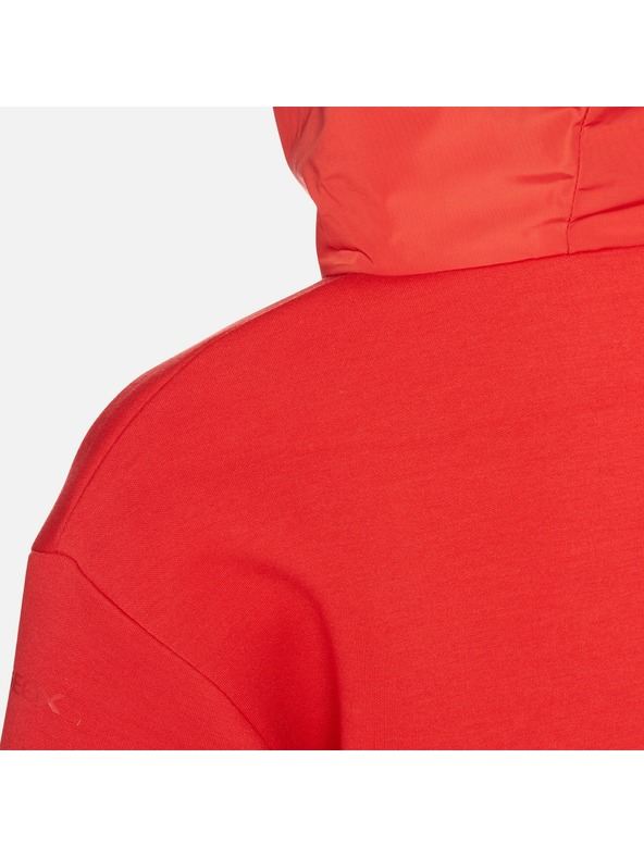 Geox Červená dámska parka Geox Sweater