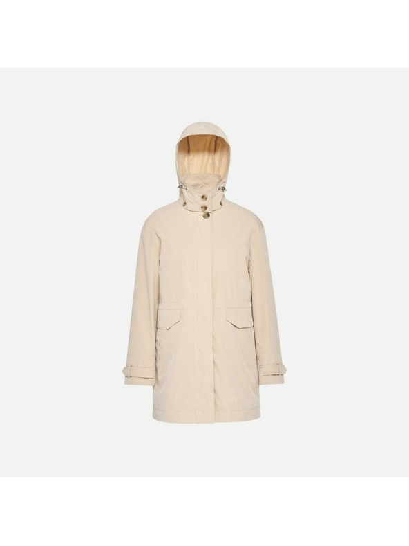 Geox Béžová dámska parka Geox Mantinea