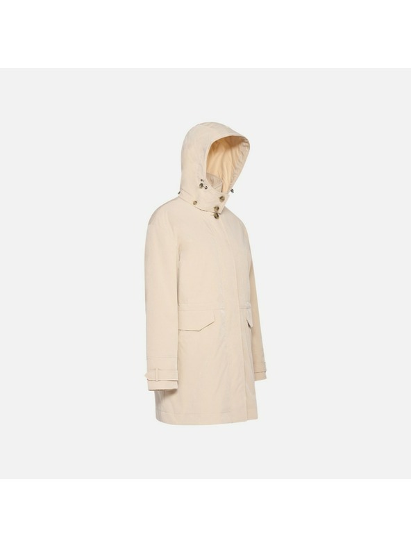 Geox Béžová dámska parka Geox Mantinea