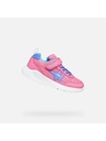 Geox Ružové dievčenské tenisky Geox Sprintye