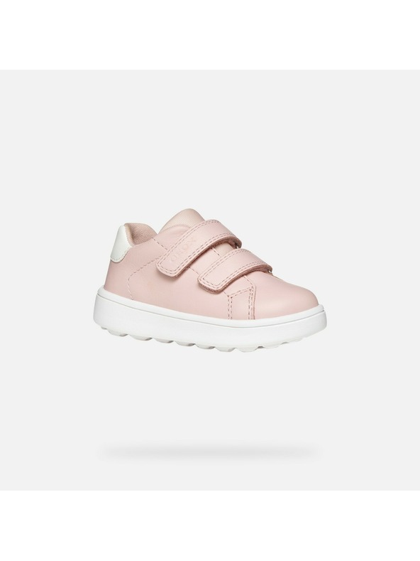 Geox Ružové dievčenské tenisky Geox Minicub