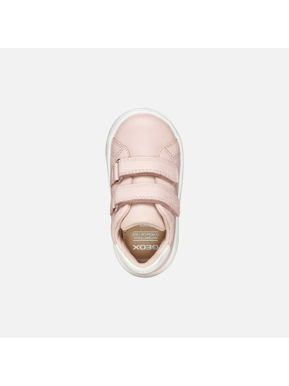 Geox Ružové dievčenské tenisky Geox Minicub