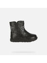 Geox Čierna dievčenská členková obuv Geox Hynde