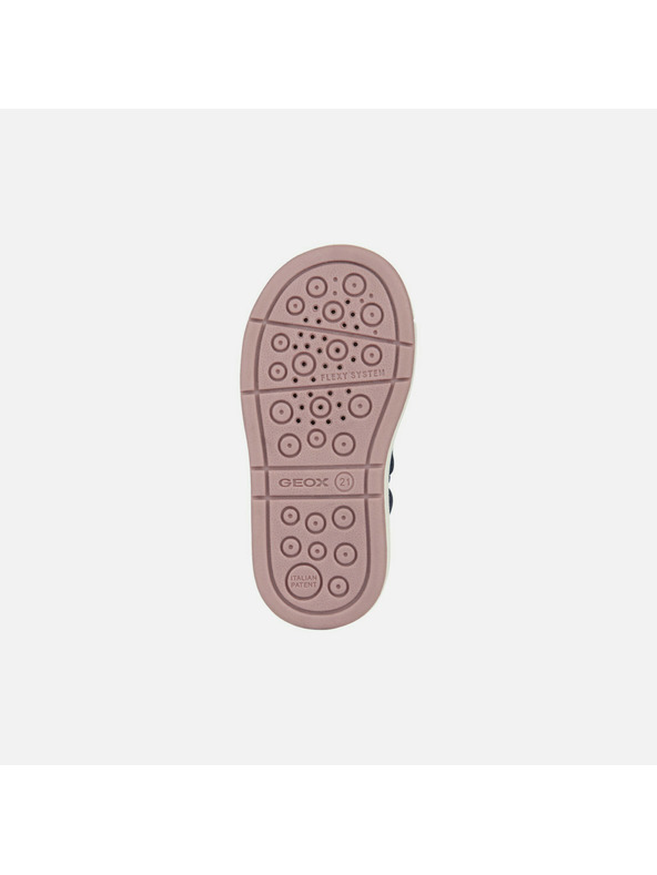 Geox Tmavomodrá dievčenská členková obuv Geox Trottola