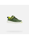 Geox Zelené chlapčenské tenisky Geox Foot-Run