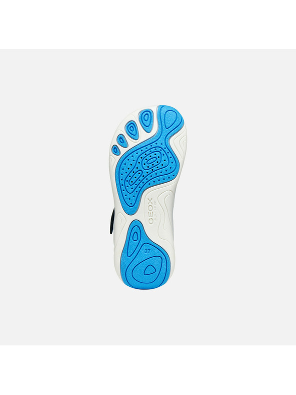 Geox Modré chlapčenské tenisky Geox Foot-run