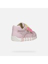 Geox Ružové dievčenské tenisky na prvé krôčky Geox Iupidoo