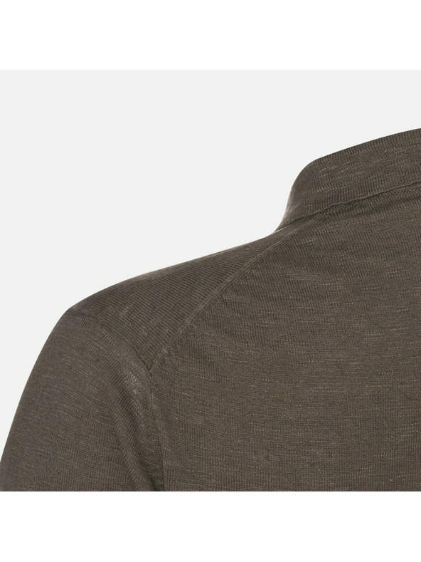 Geox Khaki pánske polo tričko Geox Knit