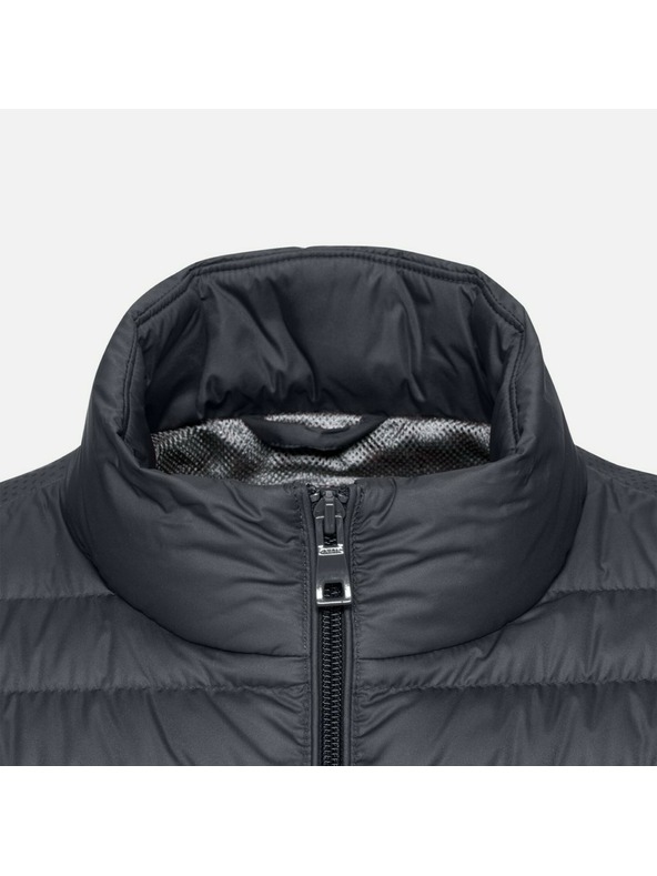 Geox Tmavě modrá pánská bunda Geox Warrens