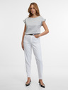 Orsay Svetlošedé dámske tričko ORSAY
