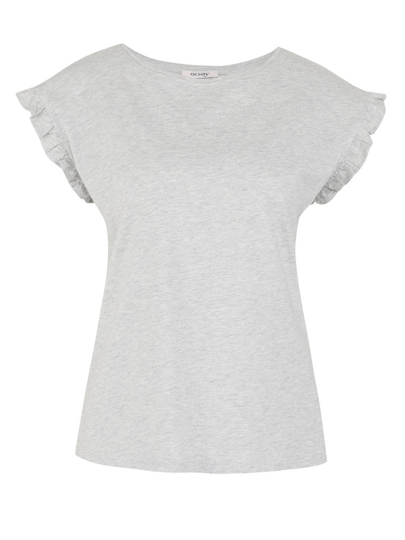 Orsay Svetlošedé dámske tričko ORSAY