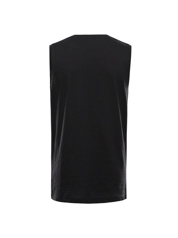 ALPINE PRO Pánske bavlnené tielko ALPINE PRO QUARET 2 black varianta pa