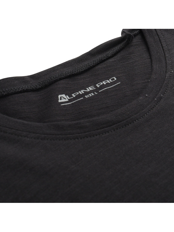ALPINE PRO Pánske bavlnené tielko ALPINE PRO QUARET 2 black varianta pa