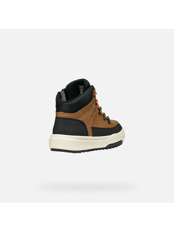 Geox Svetlo hnedé chlapčenské členkové topánky Geox Bunshee ABX