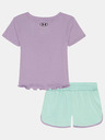 Under Armour Dievčenský set Under Armour UA BABY TEE KNIT SHORT SET