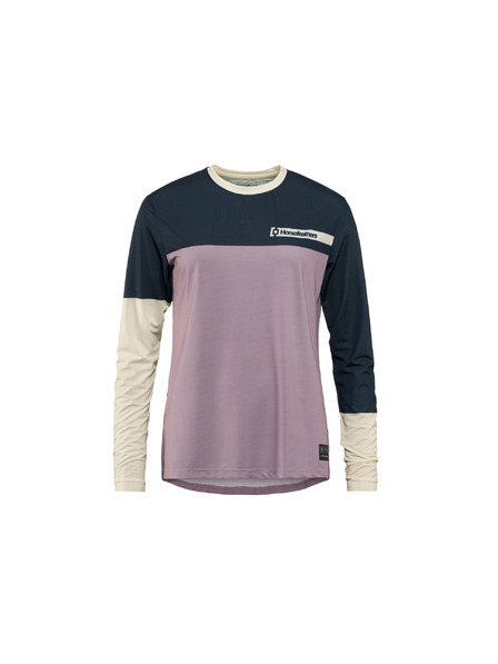 Horsefeathers Cyklističký dres Quantum W LS - indigo/iris