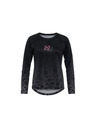 Horsefeathers Cyklističký dres Deco LS - black/cheetah