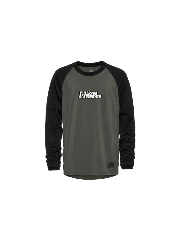 Horsefeathers Detský bike dres Spike LS - chimera/black