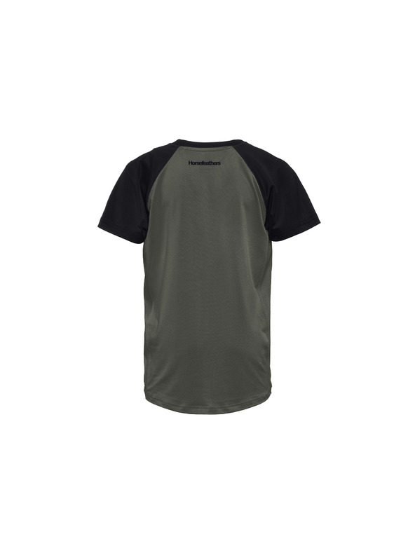 Horsefeathers Detský bike dres Spike - chimera/black